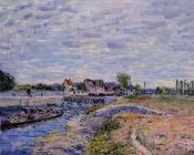 阿尔弗莱德 西斯莱 : Saint-Mammes Dam